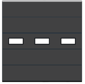 Gris anthracite - RAL 7016 ; Non standard pour le 67 mm